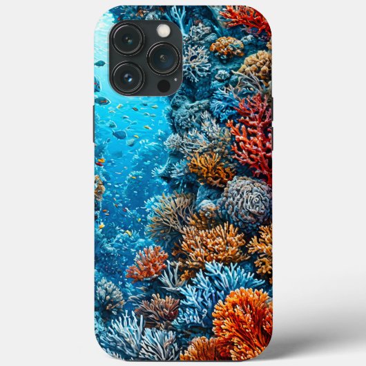 Oceaan Koraalrif Kunst Esthetisch Onderwater Case-Mate iPhone Case (Achterkant)