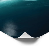 oceaan Kraken reus inktvis aanval Zeilschip Perfect Poster (Hoek)