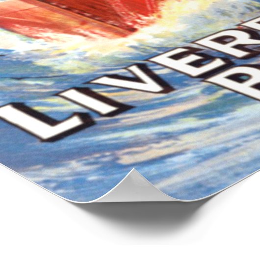  OCEAAN LINER REIZIGER POSTER (Hoek)