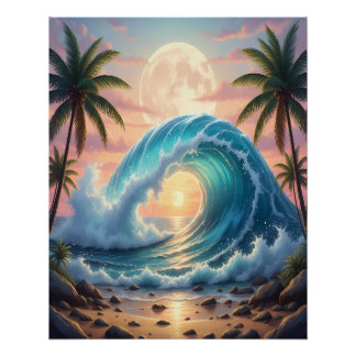 Oceaan magie perfect poster