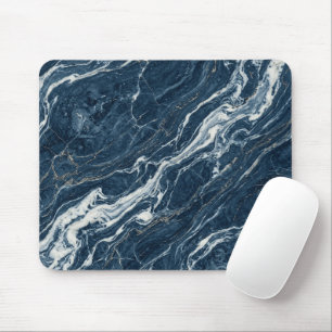 Oceaan Marmer Patroon Moderne Elegante Stijl Muismat