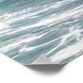 Oceaan met Christelijk Faith Quote: Grace Abounds Poster (Hoek)