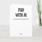  Oceaan met Zee Glass Happy Jubileum Kaart (Achterkant)