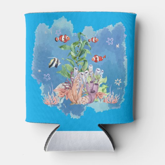 oceaan natuur blikjeskoeler (Voorkant)