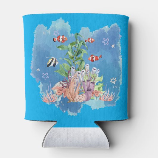 oceaan natuur blikjeskoeler (Achterkant)