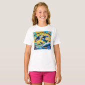 Oceaan omhelzing t-shirt (Voorkant volledig)