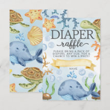 Oceaan onder de zee Luierspelkaart Inzetstuk