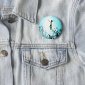 Oceaan onderdompelen ronde button 5,7 cm (In situ)