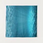 Oceaan onderwater wandkleed (Voorkant (horizontaal))