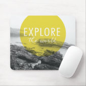 Oceaan | Onderzoek het wereldcitaat Muismat (Met muis)