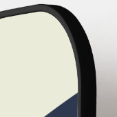  oceaan over striping met naam pickleball paddle (Links Detail)