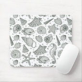 Oceaan Patroon 3 van Inwoners Muismat (Met muis)