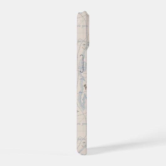 oceaan plattegrond iPhone 15 case (Rechterkant)