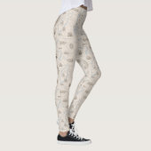  oceaan plattegrond leggings (Rechts)