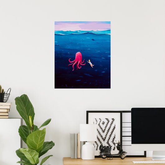 Oceaan Poster (Thuiskantoor)