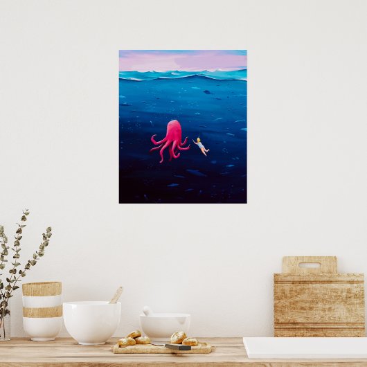 Oceaan Poster (Keuken)