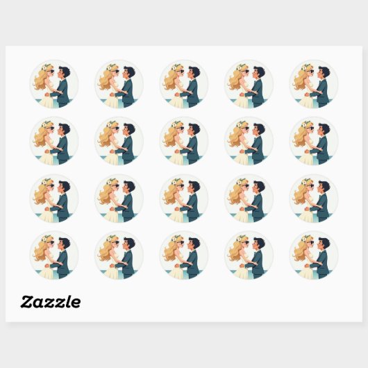 Oceaan Romantiek Stickers (Vel)