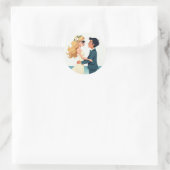 Oceaan Romantiek Stickers (Tas)