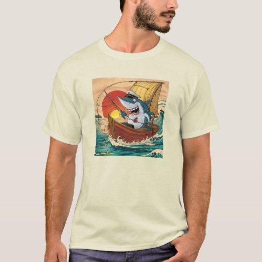 "Oceaan Roofdier" T-shirt (Voorkant)