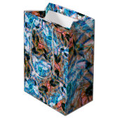 Oceaan Roos Kaleidoscoop Medium Cadeauzakje (Achterkant Gekanteld)