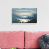 Oceaan, rots canvas schilderij. afdruk (Insitu (Woonkamer))