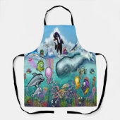 Oceaan Schort (Voorkant)