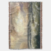 Oceaan Storm golven Deken (Voorkant Verticaal)