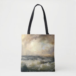 Oceaan Storm golven Tote Bag