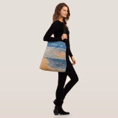 Oceaan Strand Bries Tote Crossbody Tas (Op model)