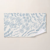 oceaan | Strand | koraal Bad Handdoek (Handdoek)