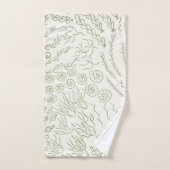 oceaan | Strand | koraal Bad Handdoek (Handdoek)