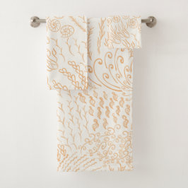 oceaan | Strand | koraal Bad Handdoek