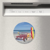 Oceaan/strand/surfen/houdie Magneet (Insitu (Vaatwasser))