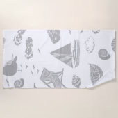 Oceaan Strandlaken (Voorkant)