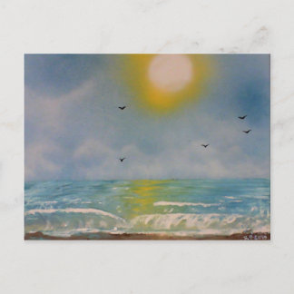 Oceaan Uitzicht Briefkaart