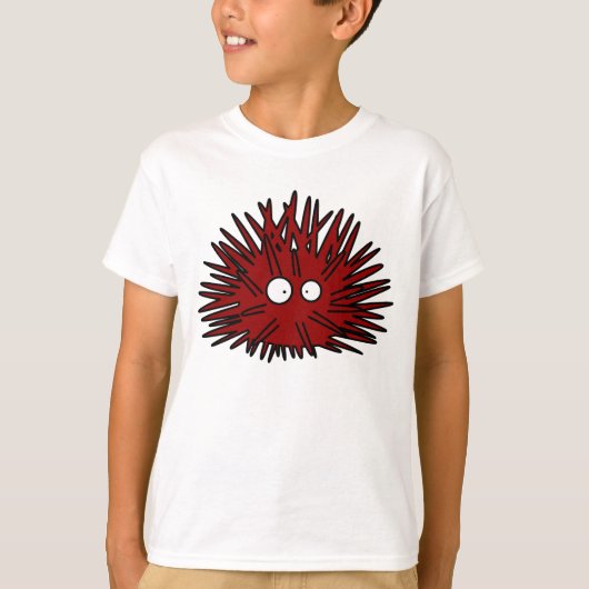 Oceaan van de Egel van Uni van de zeeëgel de T-shirt (Voorkant)