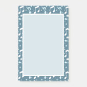 Oceaan van gemusiceerde patronen post-it® notes (Voorkant)