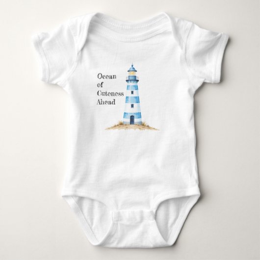 Oceaan van Knuffeligheid Voor Ons – Nautisch Romper (Voorkant)