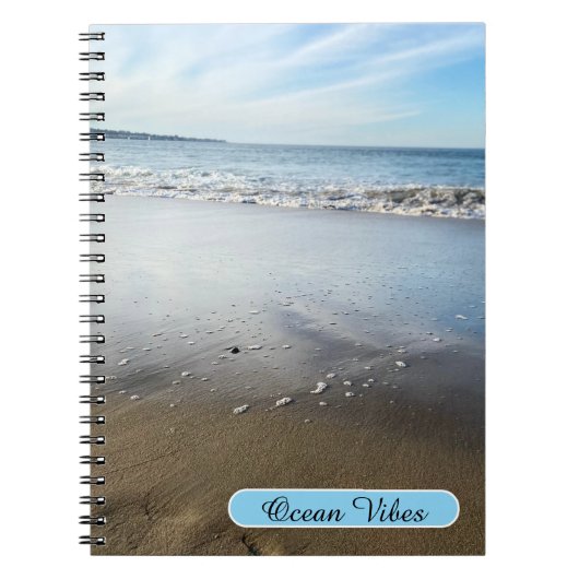 Oceaan Vibes Notitieboek (Voorkant)
