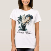 Oceaan Vibes T-shirt (Voorkant)