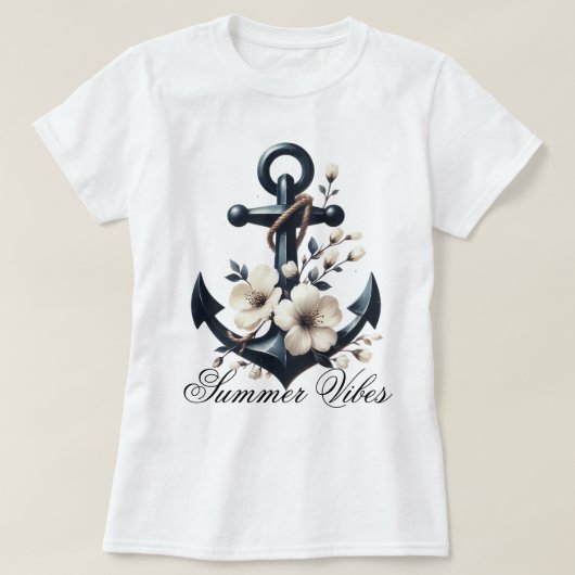 Oceaan Vibes T-shirt (Design voorkant)