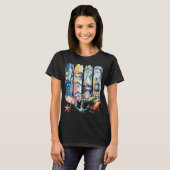 Oceaan Vibes T-shirt (Voorkant volledig)