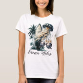 Oceaan Vibes T-shirt (Voorkant)