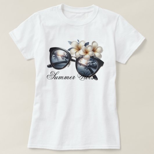 Oceaan Vibes T-shirt (Design voorkant)