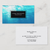 Oceaan Visitekaartje (Voorkant / Achterkant)