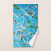 Oceaan Vogels Bad Handdoek (Handdoek)