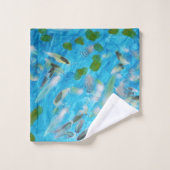 Oceaan Vogels Bad Handdoek (Wasdoekje)