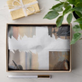 Oceaan vogels bij zonsondergang decoupage tissuepapier (Geschenk)