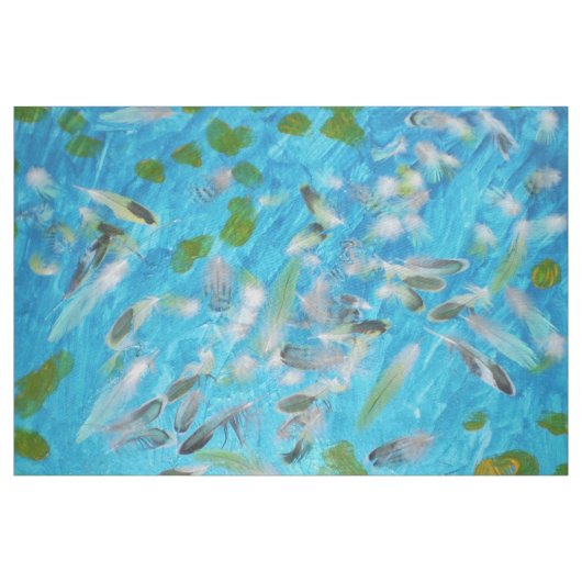 Oceaan Vogels Stof (Yard (91,4 cm))