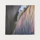 OCEAAN WAVES DIE IN DE DAG OP KORTE KOMEN WANDKLEED (Voorkant (horizontaal))